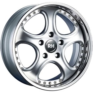 felgi aluminiowe RH Alurad RH Alurad Al Cup Silber Horn Hochglanz Poliert