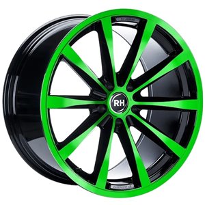 RH Alurad GT Color Polished-Green