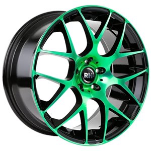 RH Alurad NBU Race Color Polished-Green