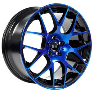 RH Alurad NBU Race Color Polished-Blue