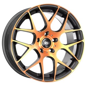 RH Alurad NBU Race Color Polished-Orange