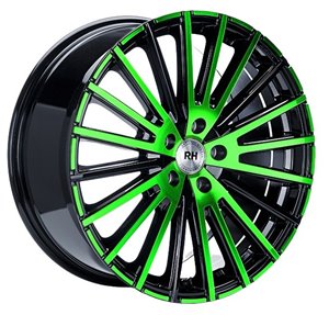 RH Alurad WM Flowforming Color Polished-Green