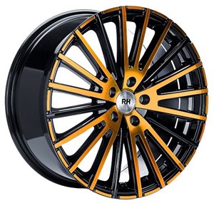 RH Alurad WM Flowforming Color Polished-Orange