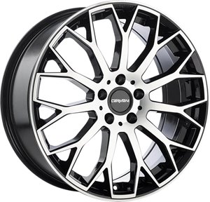 Felgi aluminiowe Carmani Carmani 22 Franz Black Polish