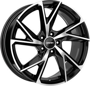 Felgi aluminiowe Carmani Carmani 23 Rudi Black Polish
