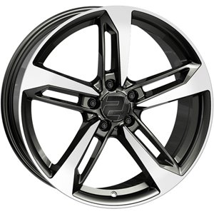2DRV 2DRV WH36 DGMP+ Dark Gunmetal Hochglanzpoliert