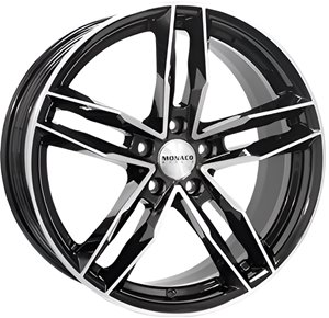 Monaco Wheels RR8M Gloss Black Polished
