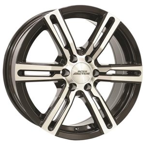 Felgi aluminiowe Inter Action Inter Action Kargin 6 Gloss Black Polished