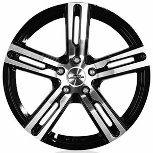 Felgi aluminiowe Inter Action Inter Action Kargin Gloss Black Polished