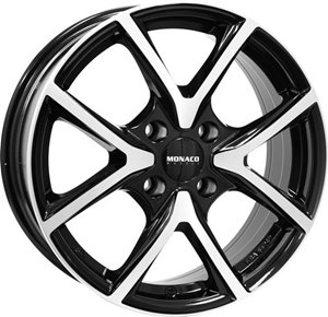 Felgi aluminiowe Monaco Wheels Monaco Wheels CL2 Gloss Black Polished