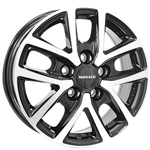 Felgi aluminiowe Monaco Wheels Monaco Wheels CL2T Gloss Black Polished