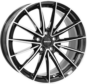 Felgi aluminiowe Monaco Wheels Monaco Wheels GP14 Gloss Black Polished