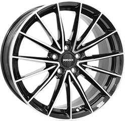 Felgi aluminiowe Monaco Wheels Monaco Wheels GP14 Gloss Black Polished