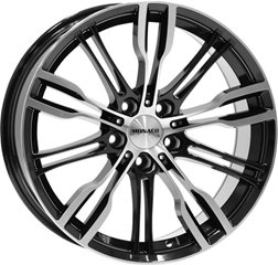 Felgi aluminiowe Monaco Wheels Monaco Wheels GP8 Gloss Black Polished