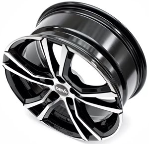DBV Andorra Schwarz Glanzend Front Poliert
