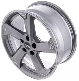 DBV Torino III Hyper Silber Front Poliert