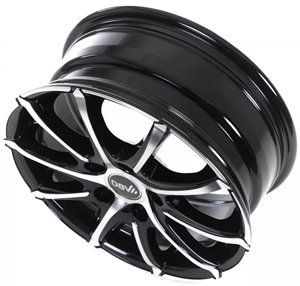 DBV Tropez Schwarz Glanzend Front Poliert
