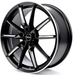 Borbet Borbet LX Black Matt Spoke Rim Polished