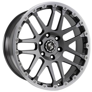 Felgi aluminiowe Etabeta Etabeta Combat CV Matt Anthracite Lip + Cap Polish