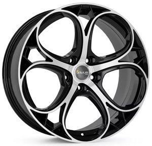 Felgi aluminiowe Avus Racing Avus Racing AC-520 Black Polished