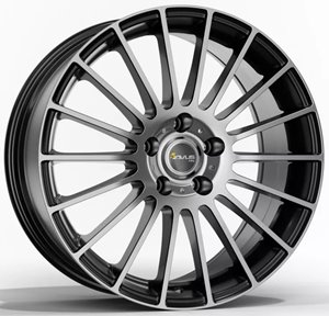 Felgi aluminiowe Avus Racing Avus Racing AC-M03 Black Polished