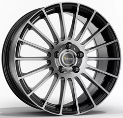 Felgi aluminiowe Avus Racing Avus Racing AC-M03 Black Polished