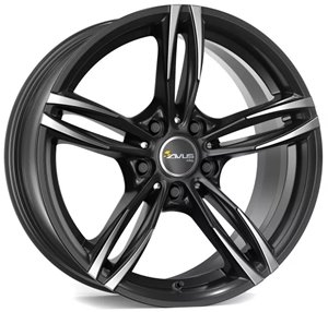 Felgi aluminiowe Avus Racing Avus Racing AC-MB3 Black Polished