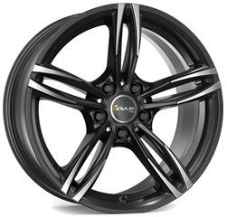 Felgi aluminiowe Avus Racing Avus Racing AC-MB3 Black Polished