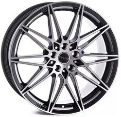 Felgi aluminiowe Avus Racing Avus Racing AC-MB5 Black Polished