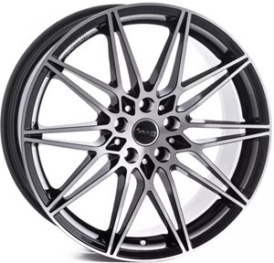 Felgi aluminiowe Avus Racing Avus Racing AC-MB6 Black Polished