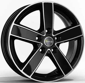 Felgi aluminiowe Avus Racing Avus Racing AC-V51 Black Polished