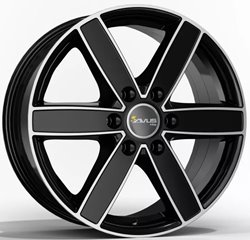 Felgi aluminiowe Avus Racing Avus Racing AC-V61 Black Polished