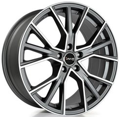 Felgi aluminiowe Avus Racing Avus Racing AF18 Matt Anthracite Polished