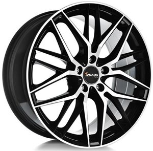Avus Racing AF19 Black Polished