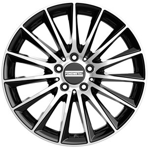 Fondmetal Inspired Aidon Glossy Black Machined