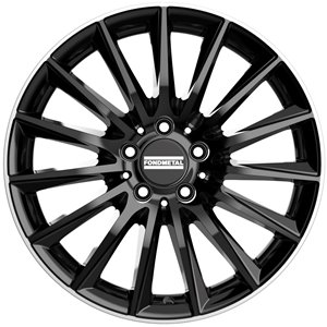 Fondmetal Inspired Aidon Glossy Black Machined Lip