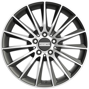 Fondmetal Inspired Aidon Glossy Titanium Machined