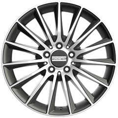 Felgi aluminiowe Fondmetal Fondmetal Inspired Aidon Glossy Titanium Machined