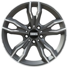 Felgi aluminiowe Fondmetal Fondmetal Inspired Alke Matt Titanium Machined
