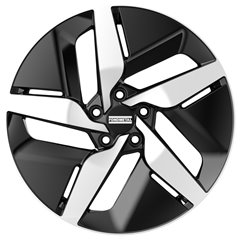 Felgi aluminiowe Fondmetal Fondmetal Inspired E-Joule Glossy Black Machined