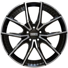 Felgi aluminiowe Fondmetal Fondmetal Inspired Elatha Glossy Black Machined