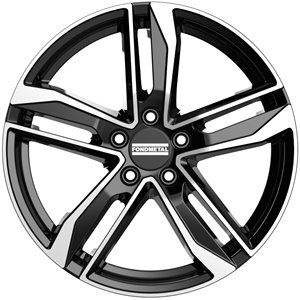 Fondmetal Inspired Hexis Glossy Black Machined