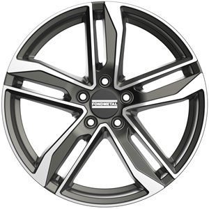 Fondmetal Inspired Hexis Glossy Titanium Machined