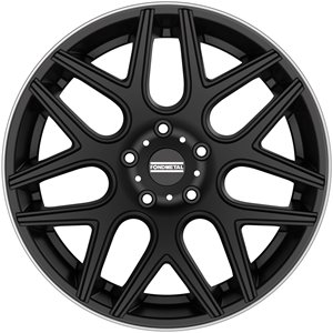 Fondmetal Inspired Moros Matt Black Machined Lip