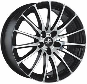 Fondmetal Style In Motion 7800 Glossy Black Machined