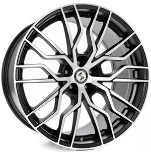 Felgi aluminiowe Etabeta Etabeta Medusa Matt Black Front Polish