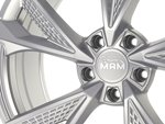 Felgi aluminiowe MAM MAM RS6 Silver Painted