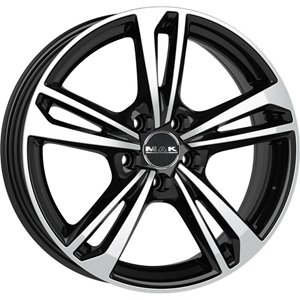 Mak Emblema Gun Metallic Mirror