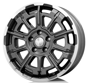 Felgi aluminiowe Brock Brock B45 Himalaya Grey Voll-Poliert [HGVP]