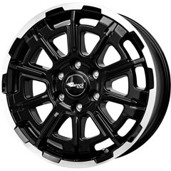 Felgi aluminiowe Brock Brock B45 Schwarz Glanz Voll-Poliert [SGVP]